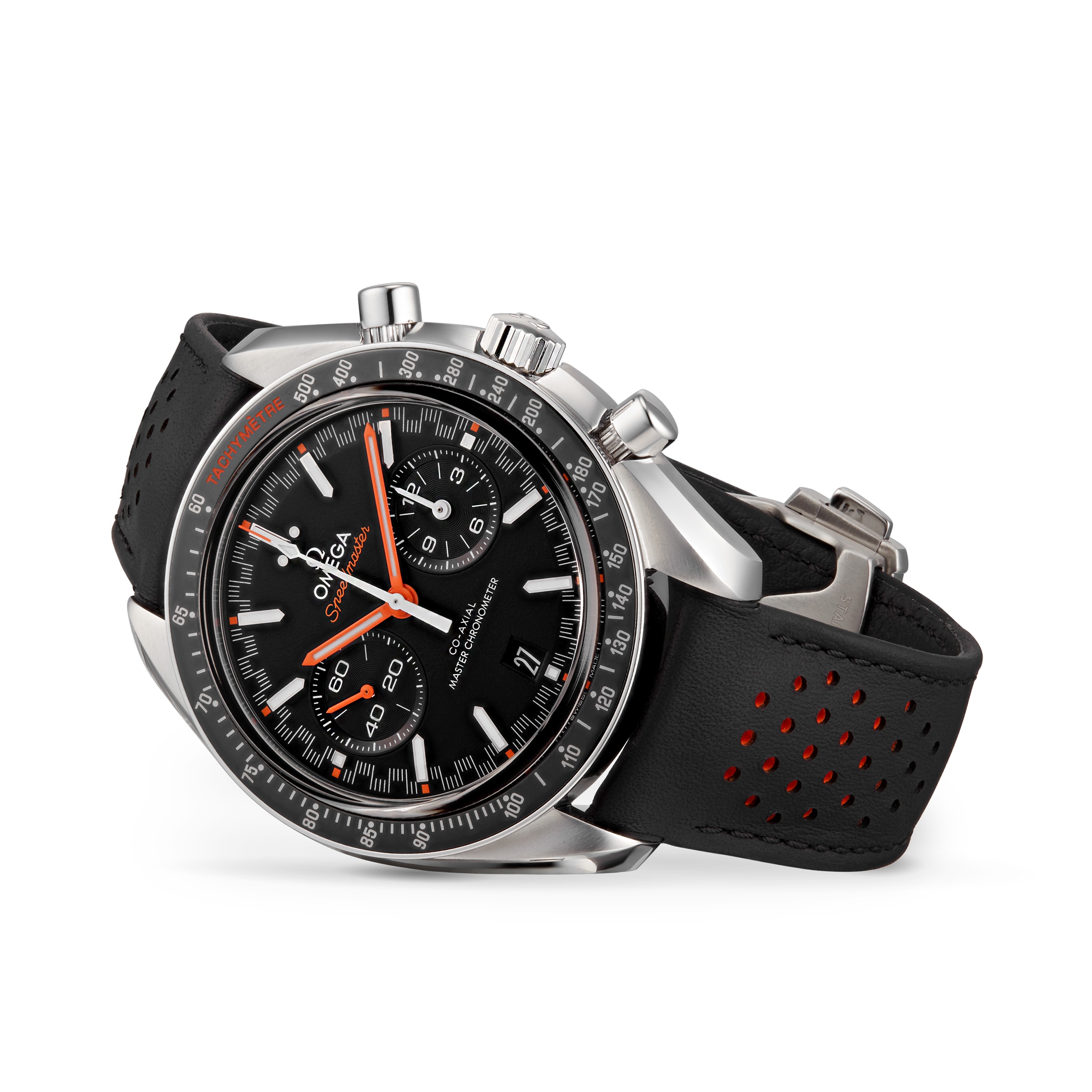 [2026 Mirror Grade]Omega Speedmaster Racing Mens 44.25mm Automatic Co-Axial Watch-P17331353