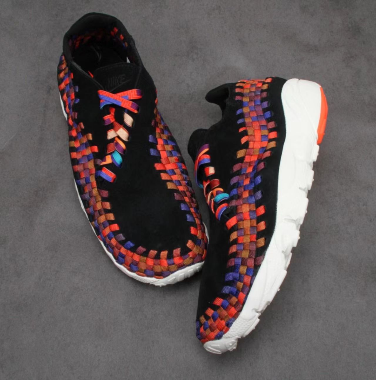 Nike Air Footscape Woven Black Multicolor
