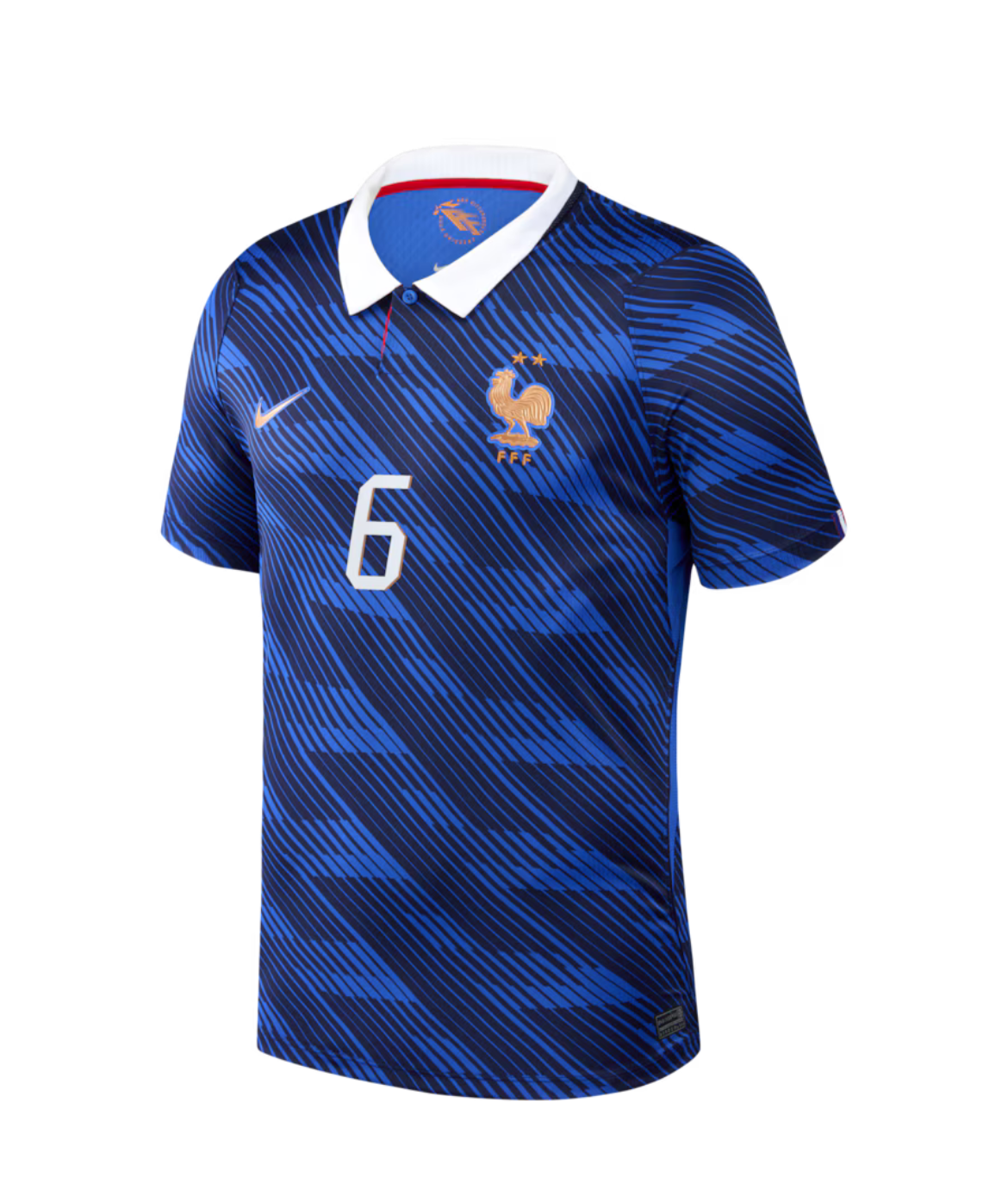 2026 World Cup CAMAVINGA #6 France Home Shirt Football Jersey,Can Custom Name Number
