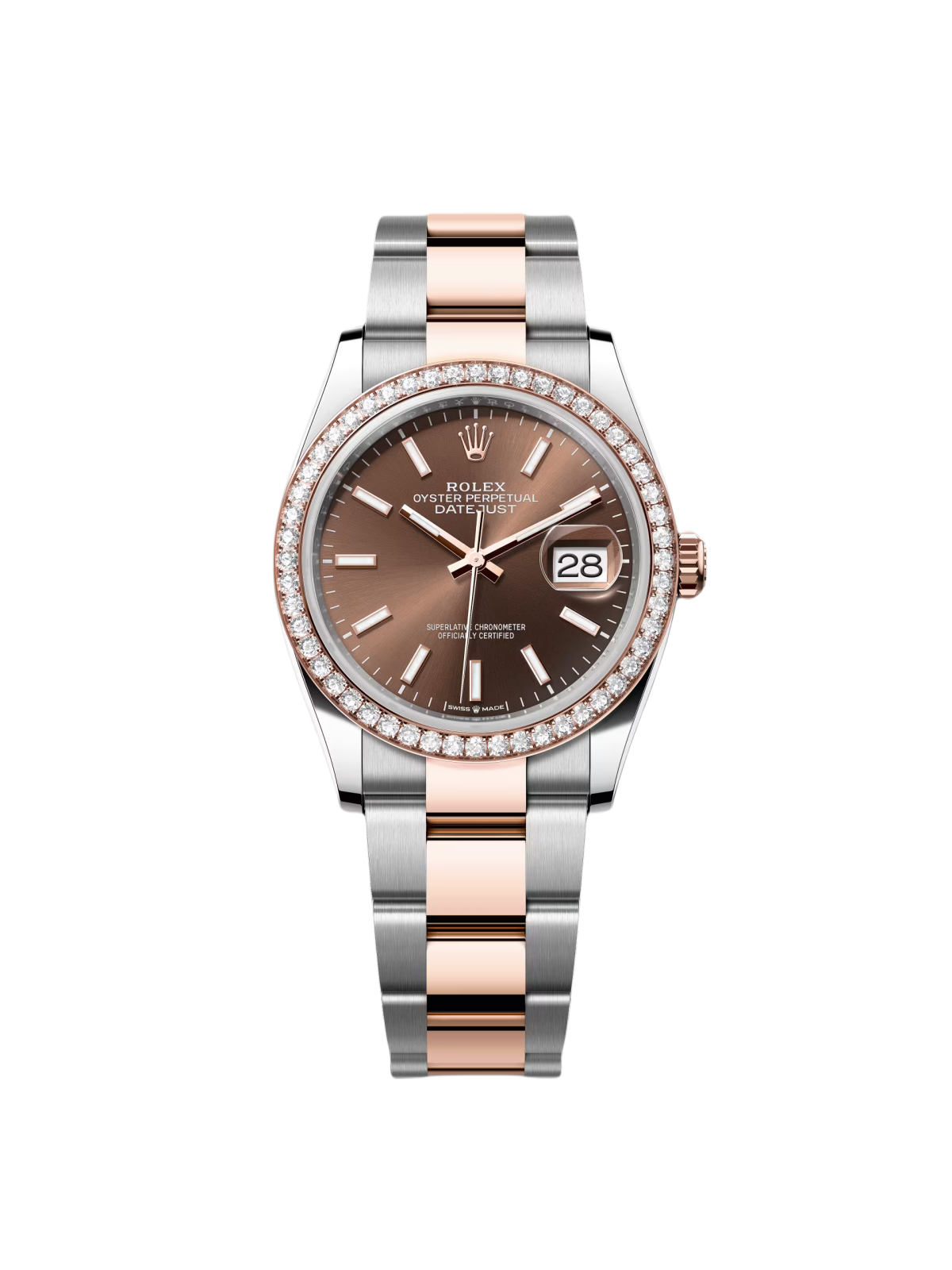 [2026 Mirror Grade]RLX  Datejust 36mm 126281 Chocolate Dial Oyster Bracelet