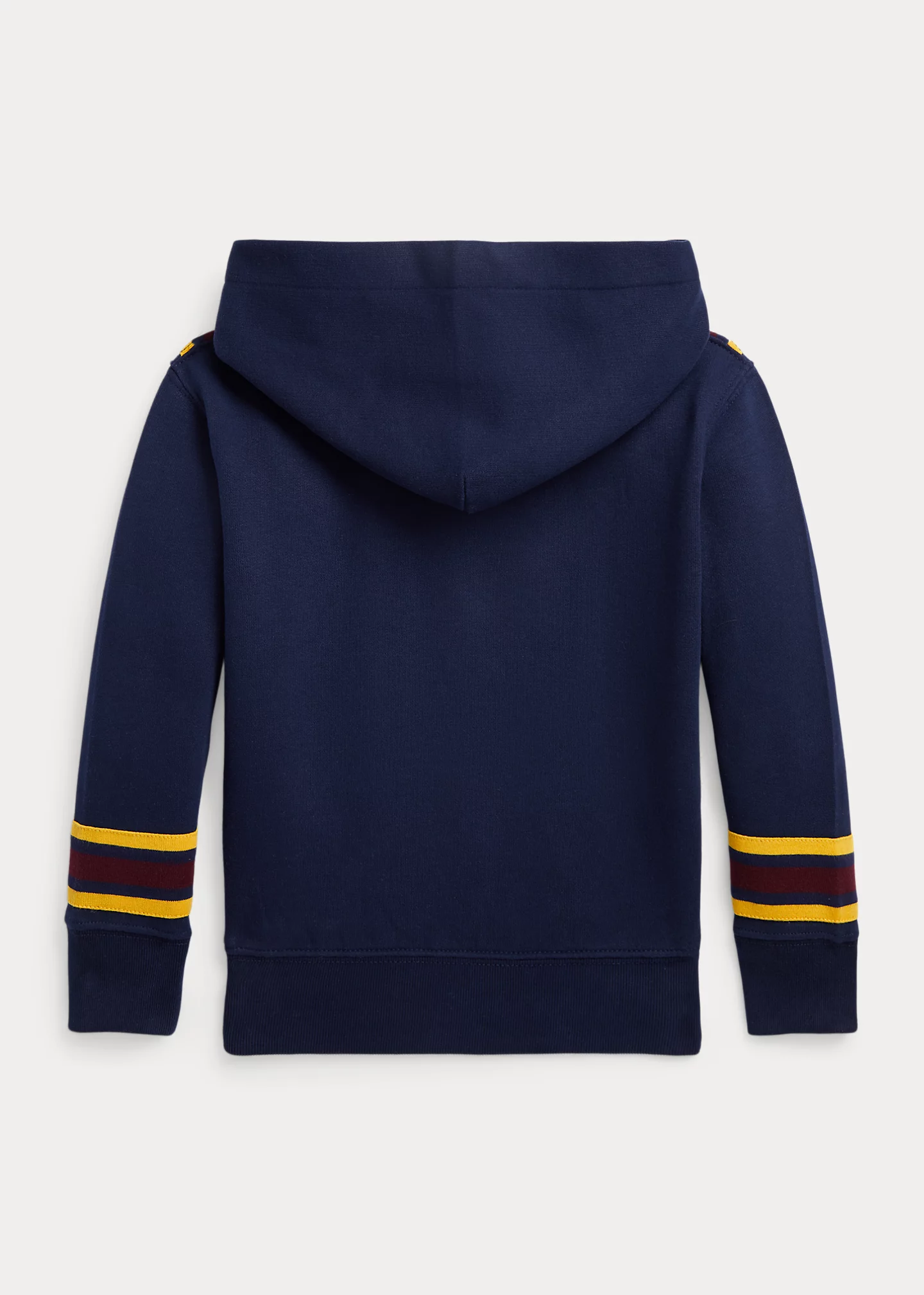 Cricket-Stripe Fleece Hoodie