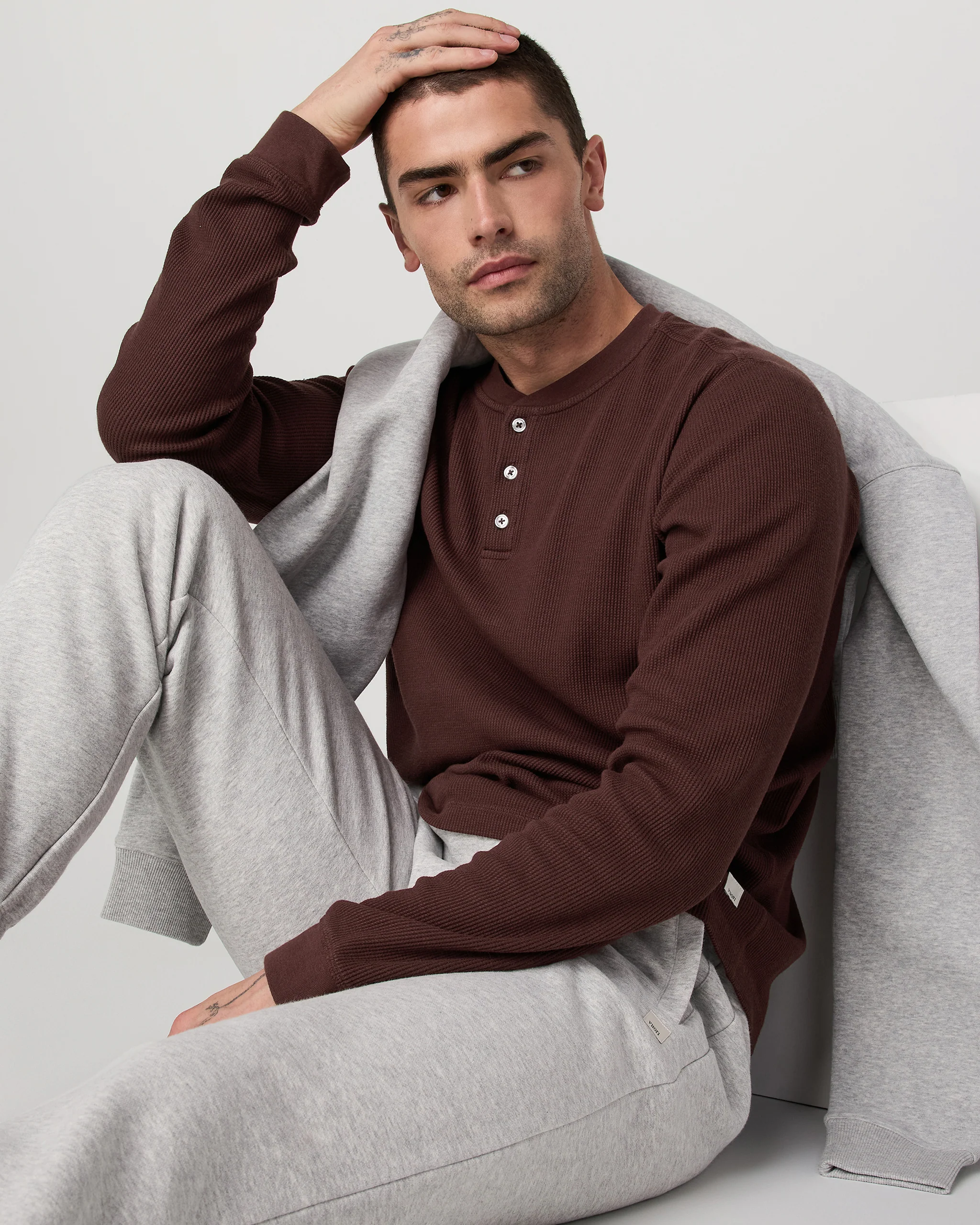 Waffle Henley