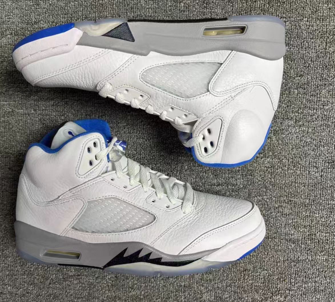 Air Jordan 5 Retro "Stealth 2.0 / White Sport Blue"