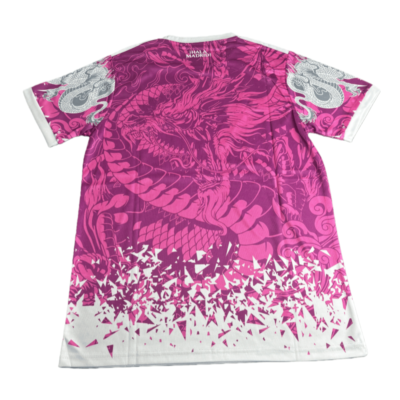 25-26 Real Madrid Pink Dragon Edition Football Shirt Fan Special