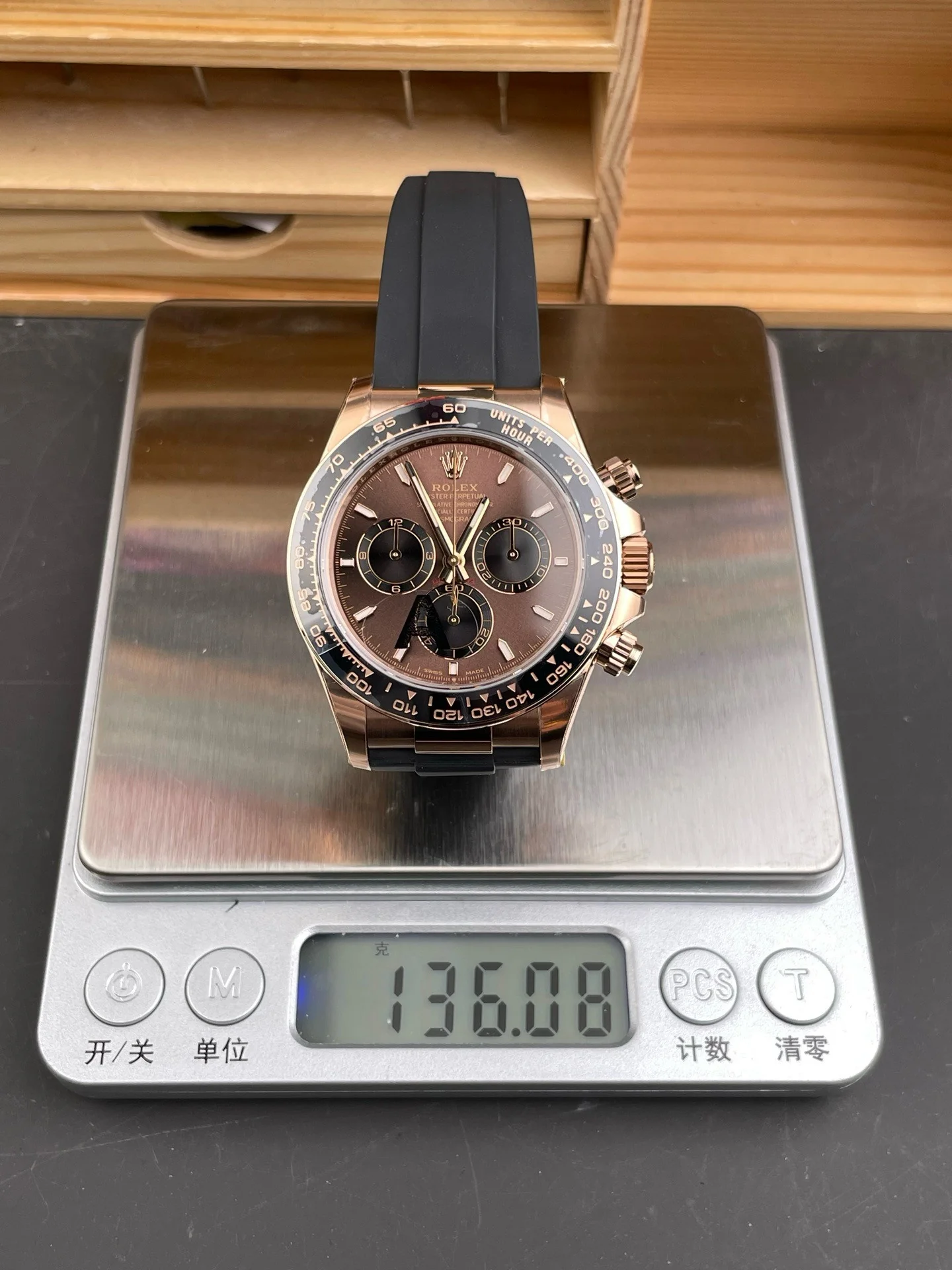 New Chocolate Daytona Rose Gold