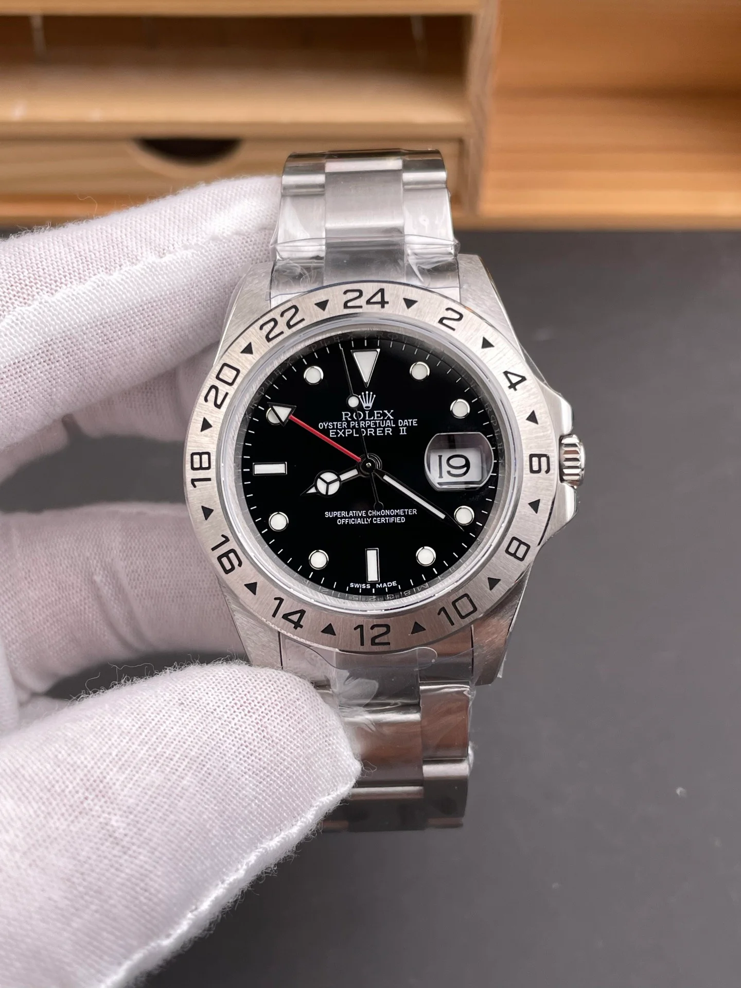 Vintage Explorer II Black Dial