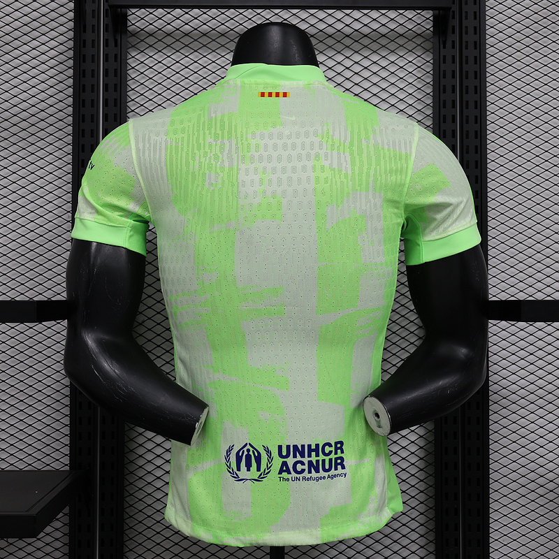 Authentic Soccer Jersey Barcelona Third Away Shirt 2024/25 Spotify Logo Without Text
