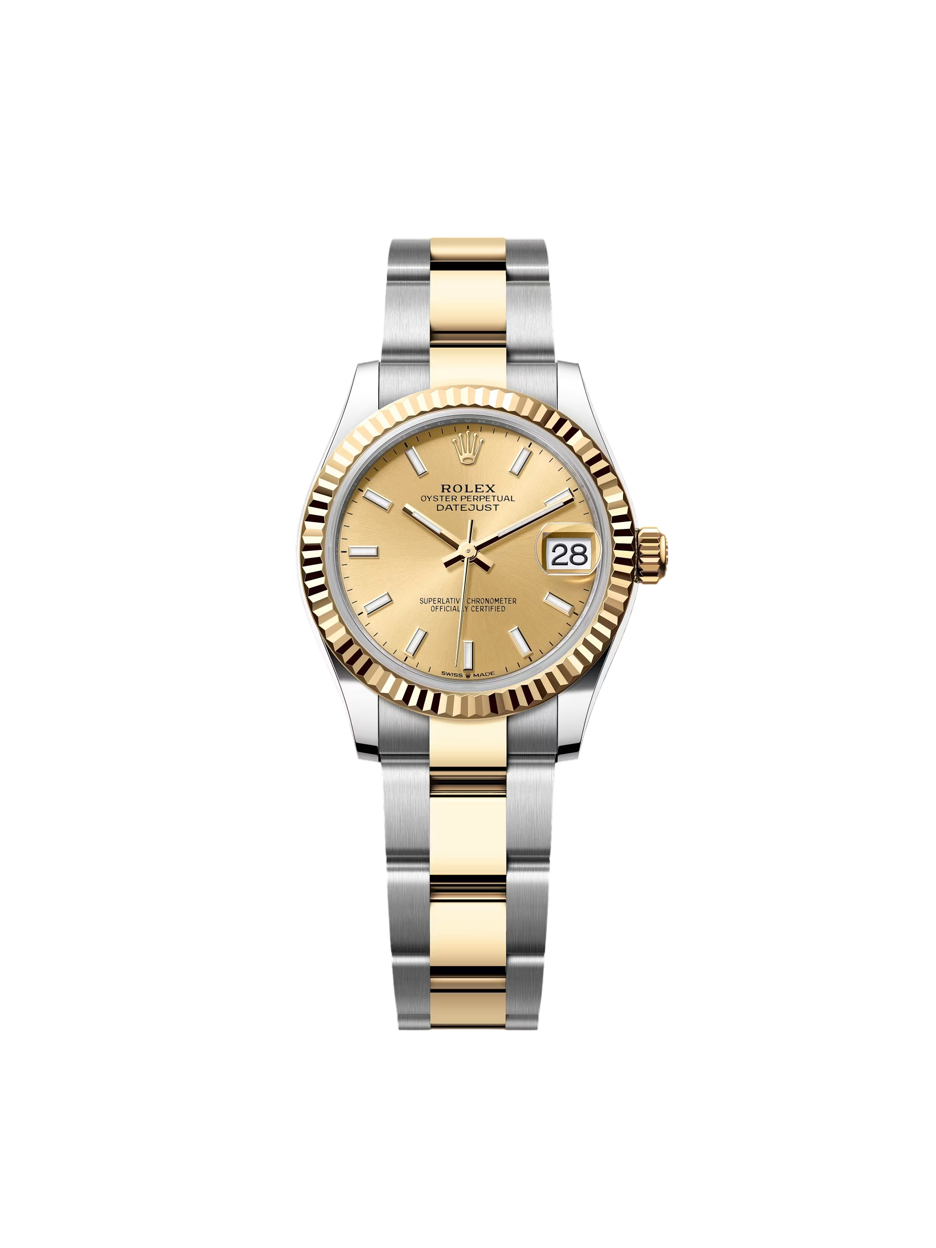 [2026 Mirror Grade]RLX Datejust m278273-0013/0014 31mm Champagne Dial Stainless Steel and Yellow Gold Oyster Watch