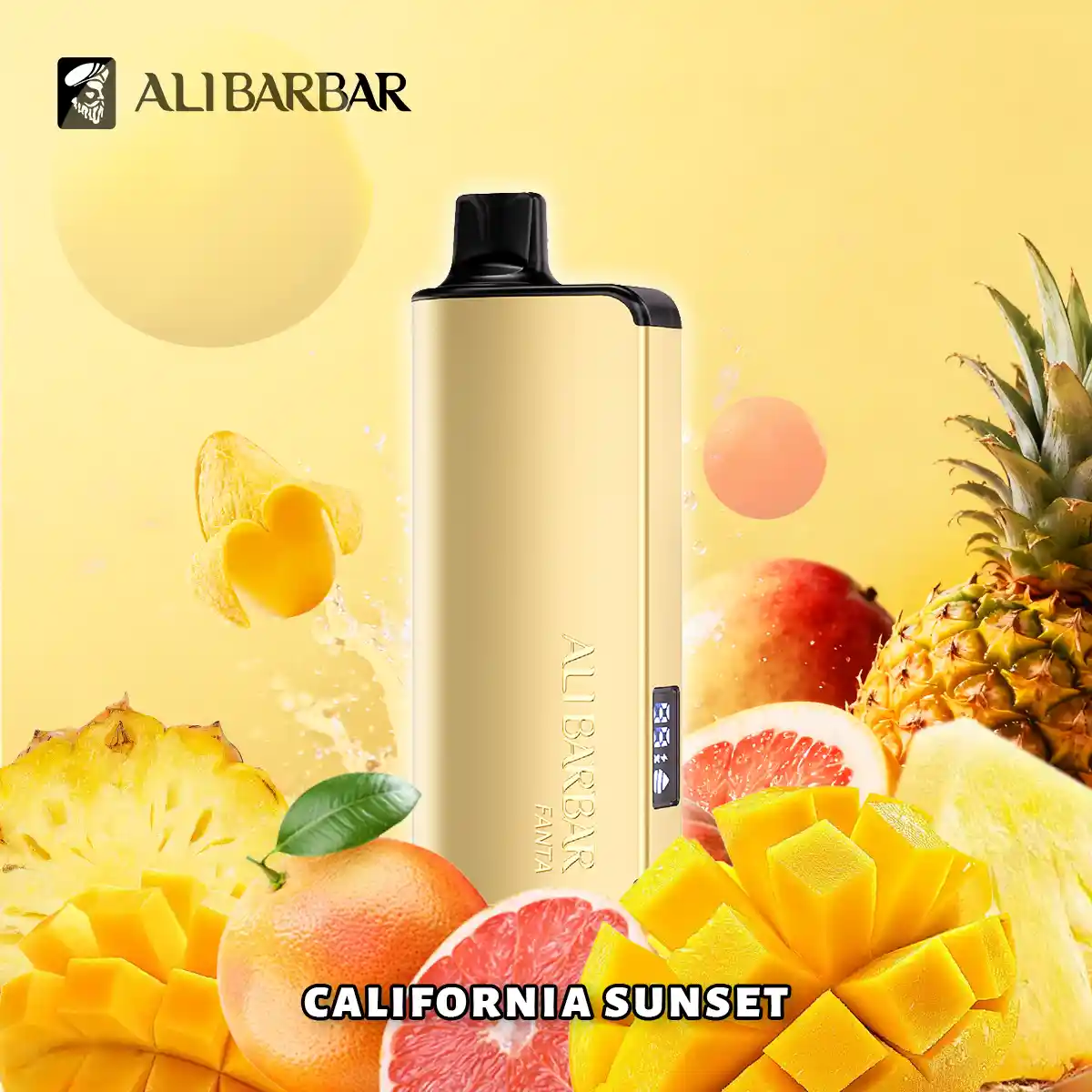 ALIBARBAR INGOT 9000 Puffs – California sunset