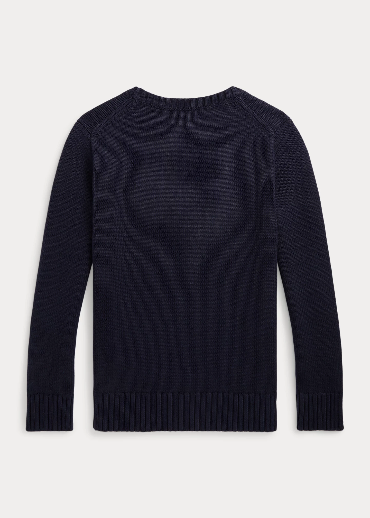 Cotton Letterman Sweater