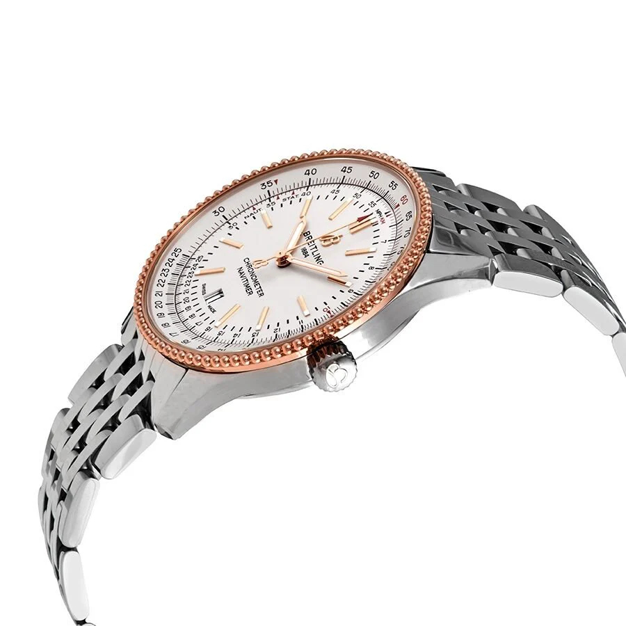 [2026 Mirror Grade]Breitling Navitimer automatic watch 41 mm white dial