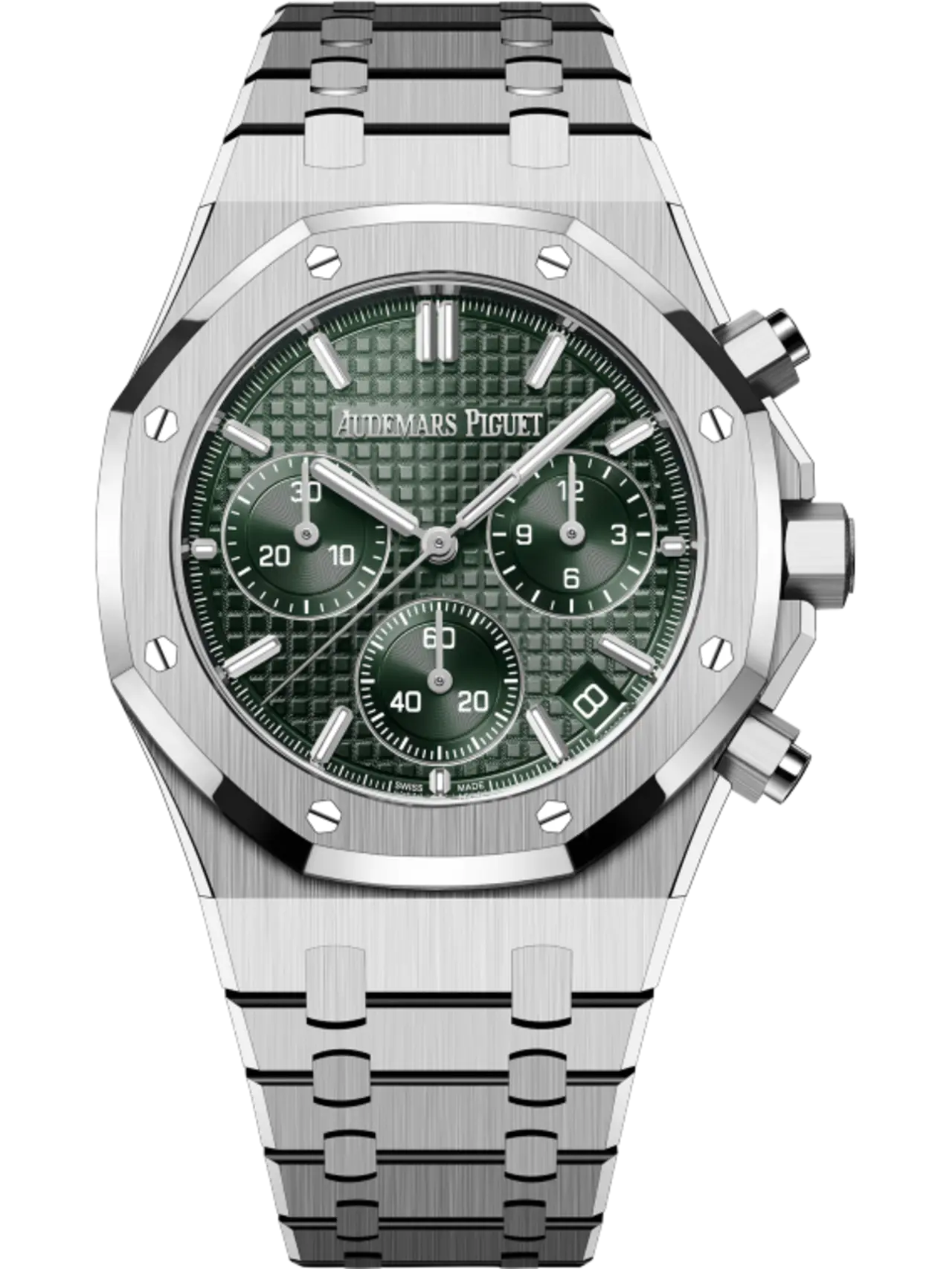 [2026 Mirror Grade]Audemars Piguet ROYAL OAK Khaki Green Dial CHRONOGRAPH 41mm 26240ST.OO.1320ST.08