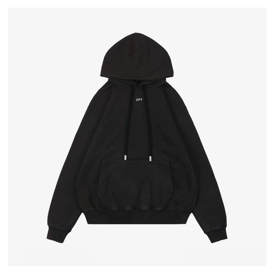 Off-White Back Virgin Mary Print Hoodie