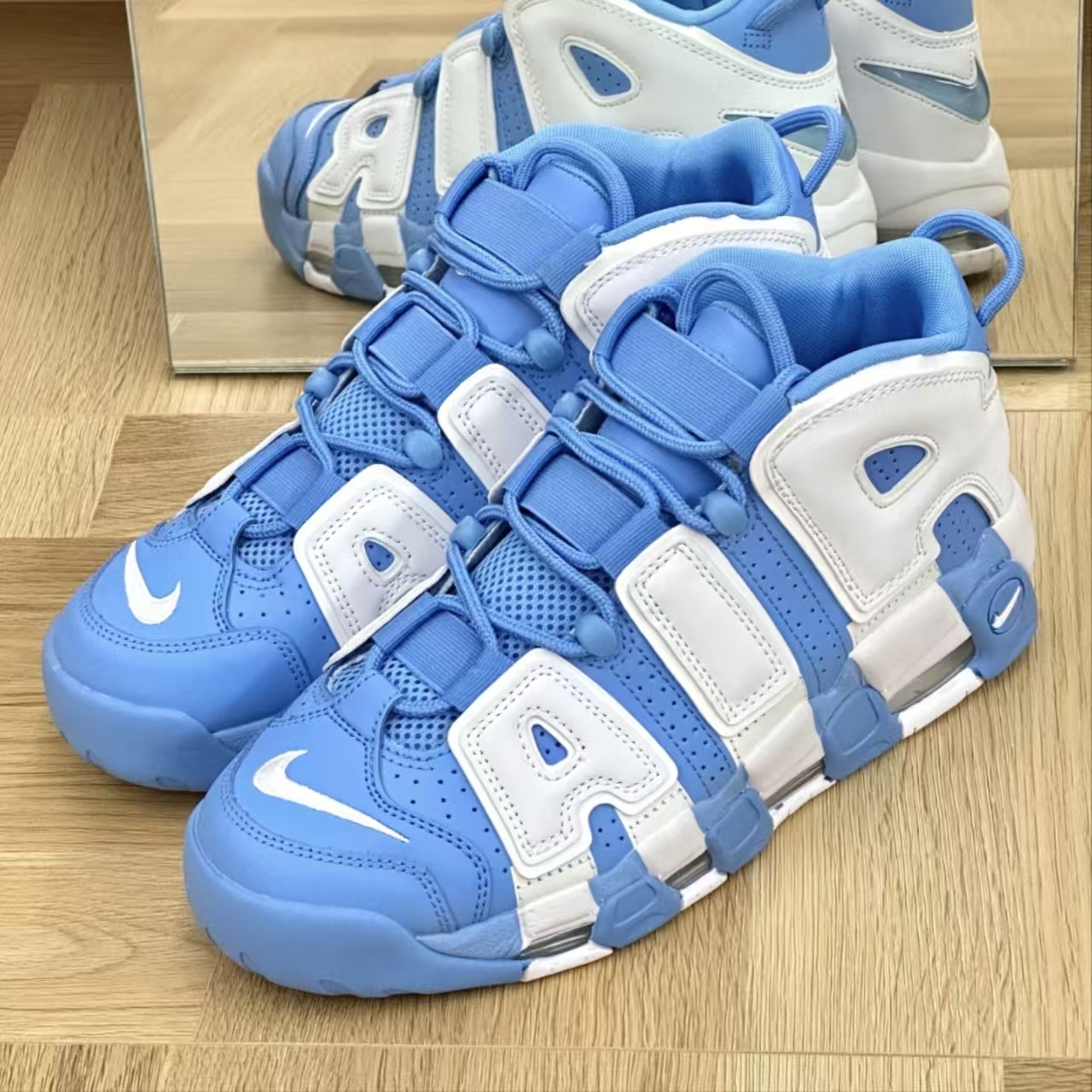 Nike Air More Uptempo University Blue White