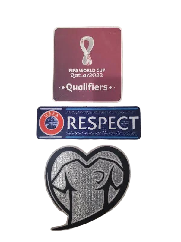 2022 FIFA World Cup Qatar Qualifiers Sets Soccer Football Patch Badge (PVC)