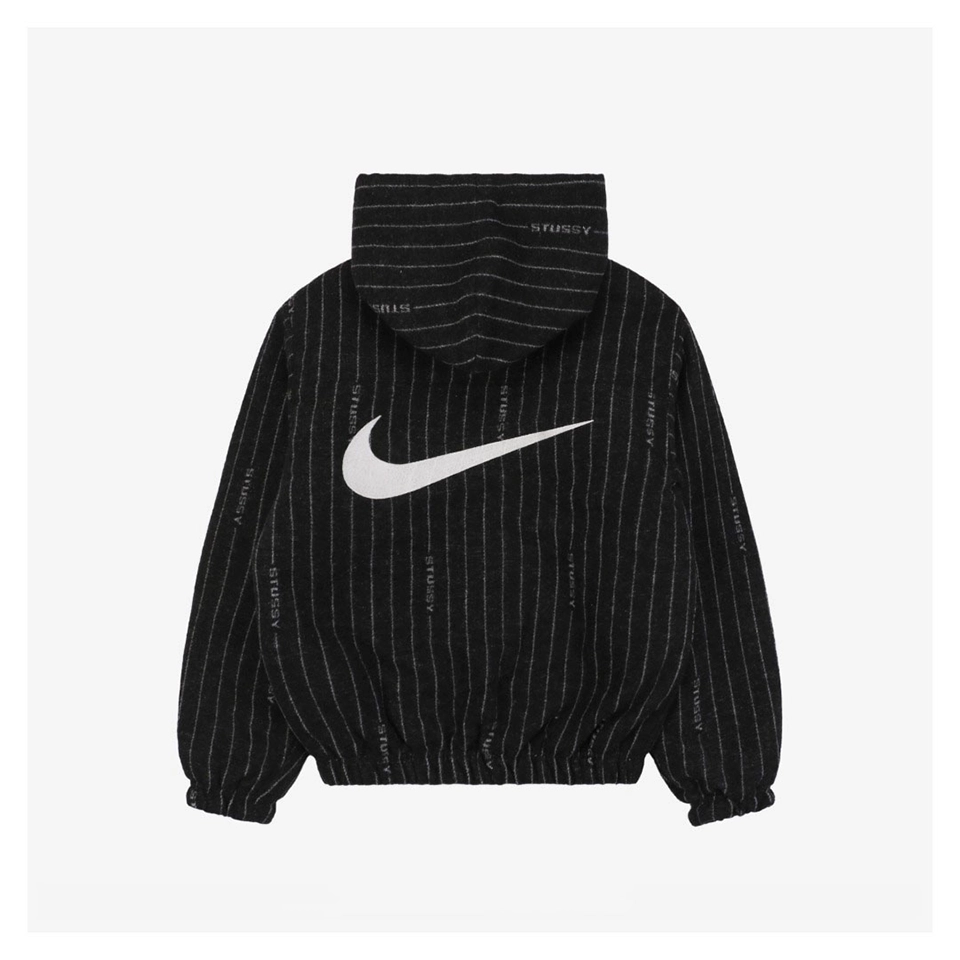 Nike X Stussy Graffiti Stripe Zip-Up Hoodie