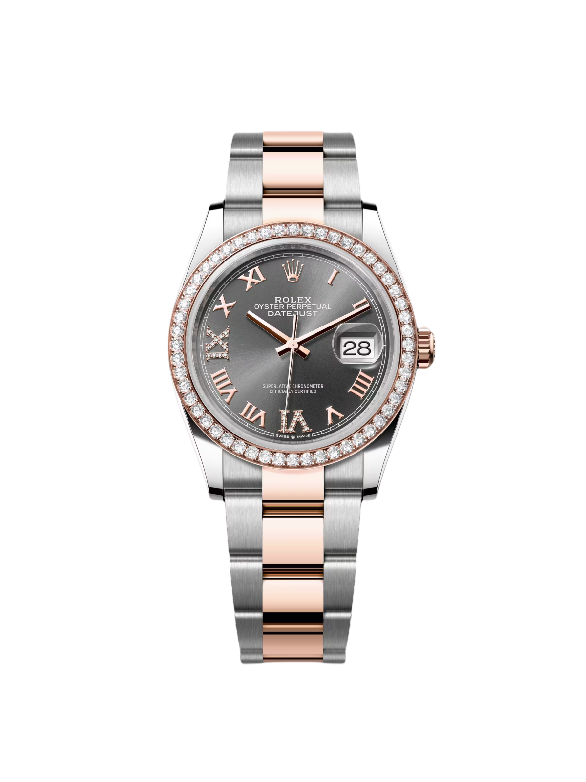 [2026 Mirror Grade]RLX  Datejust 36mm 126281 Slate Dial Oyster Bracelet