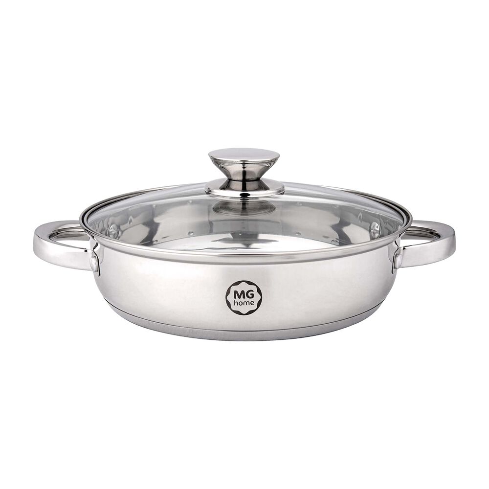 MG HOME Garnek stalowy 24 cm 2,5 l MG Home Verso Daily, stal nierdzewna