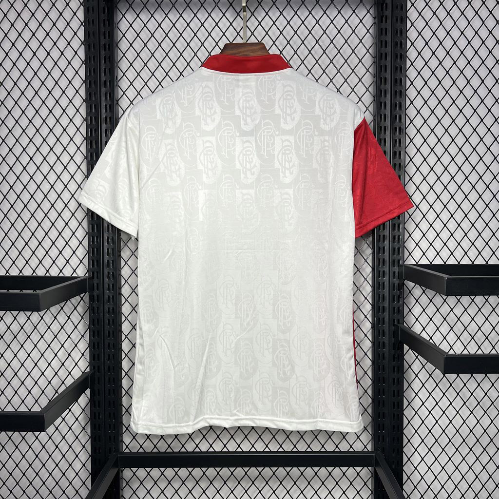 Rangers FC Retro Soccer Jersey Away Custom Shirt 1996-97
