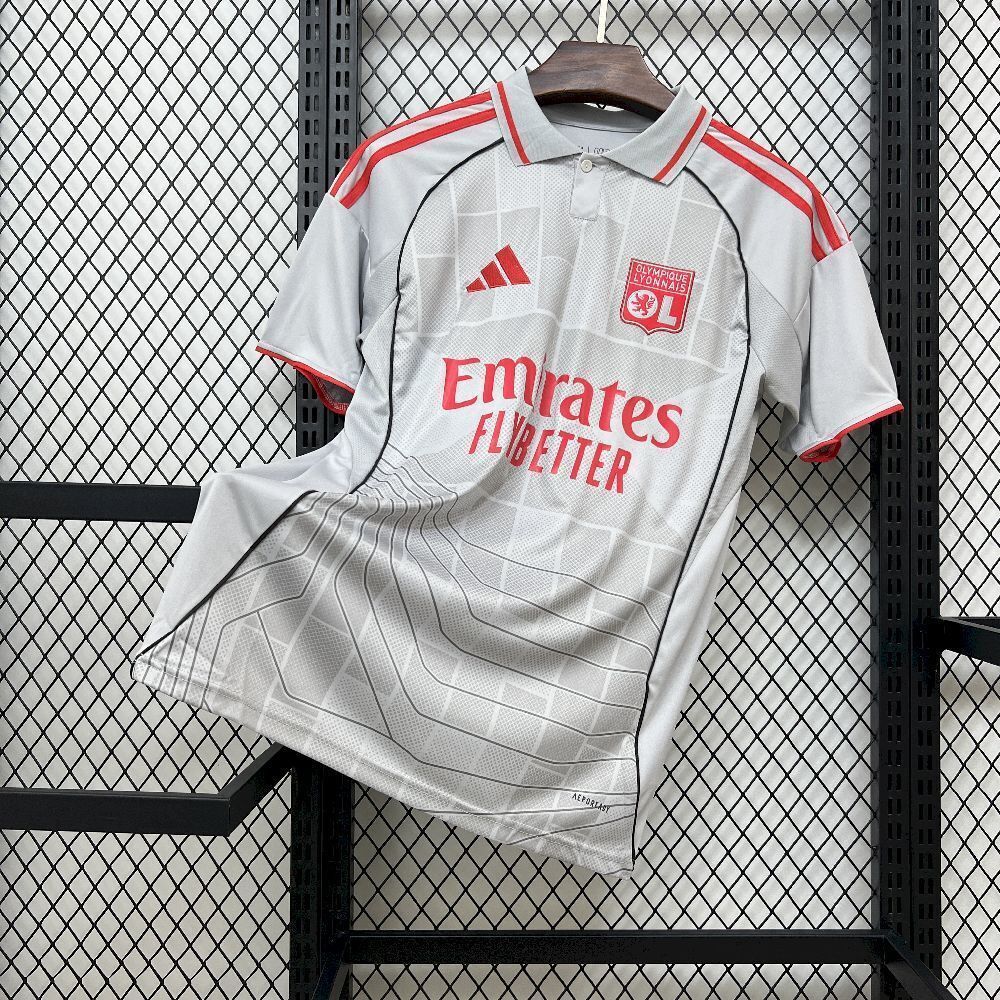 Olympique Lyonnais Soccer Jersey Third Away Custom Shirt 2025-26