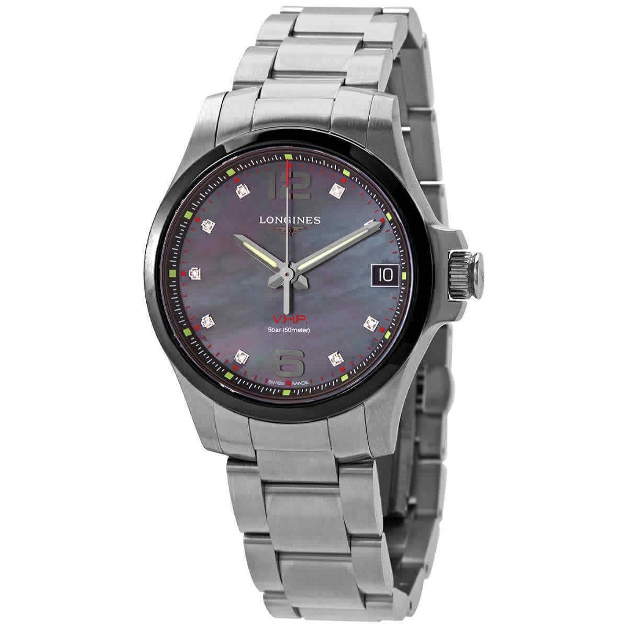 [2026 Mirror Grade]Longines Women's L3.319.4.88.6 Conquest Stainless Steel Watch