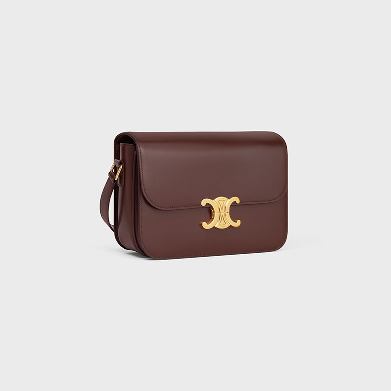 CLASSIQUE TRIOMPHE BAG IN SHINY CALFSKIN