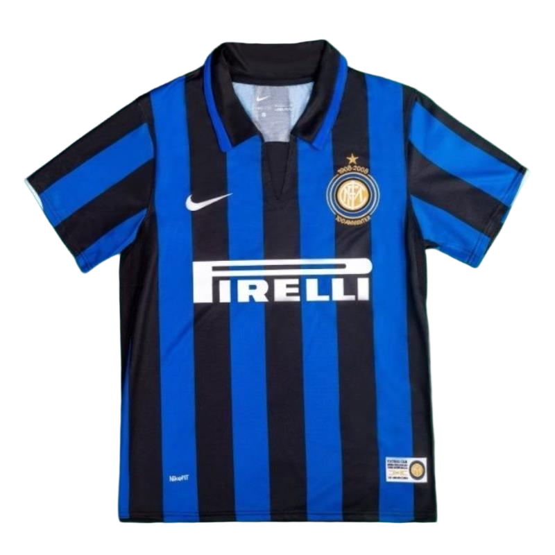 Inter Milan Retro Jersey Custom Home Soccer Shirt 2007/08