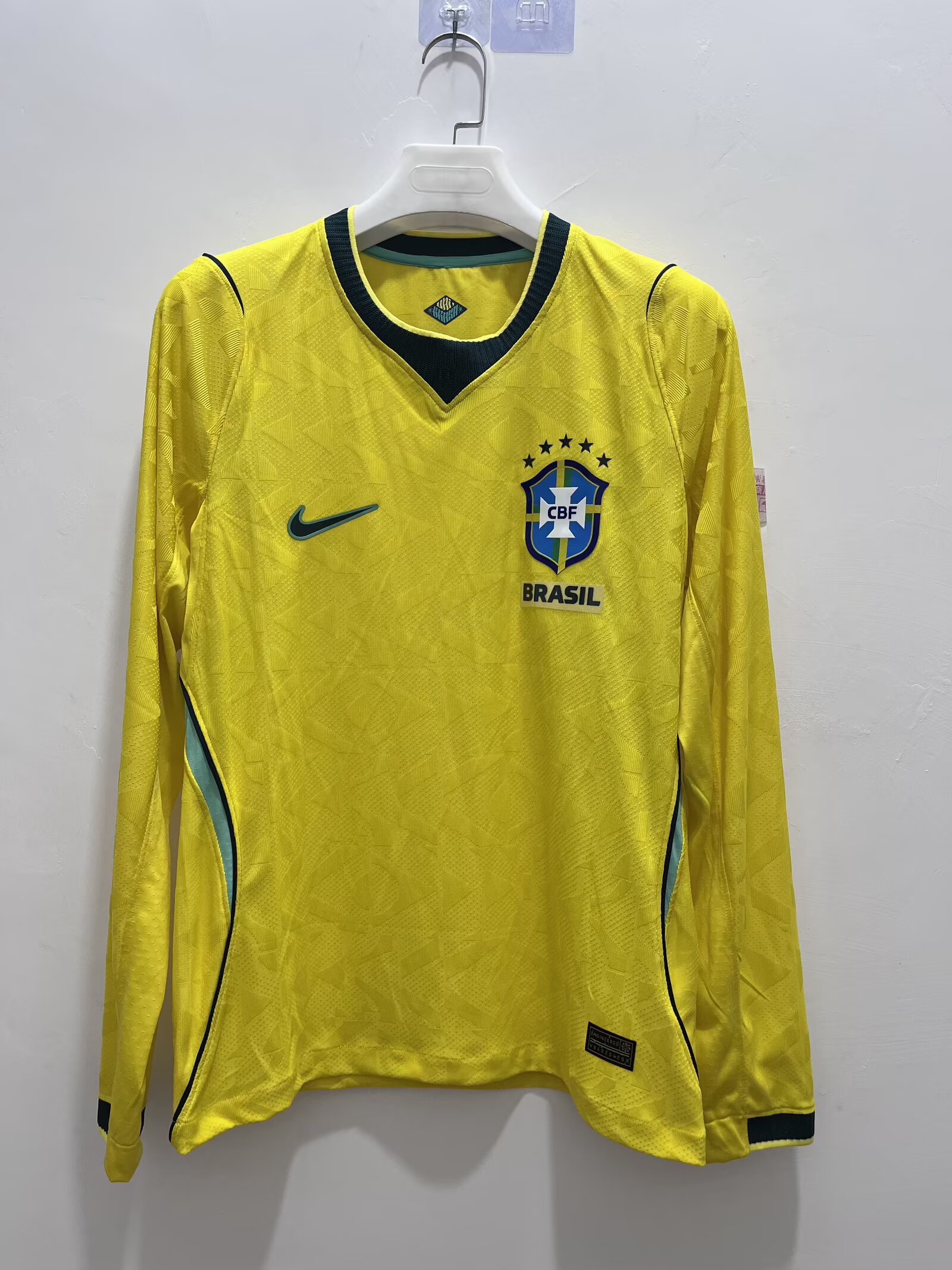 2026 Long Sleeve Brazil Home Shirt