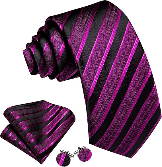 JERMYN Tie Sets for Men Silk