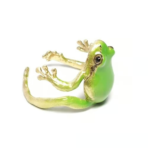 🐸Tree Frog Ring & Earrings