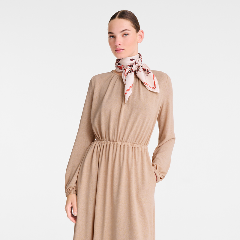 Forêt Longchamp Silk scarf 90