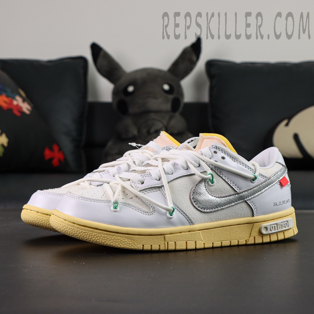 Off-White X Dunk Low 'Lot 01 Of 50' 2021