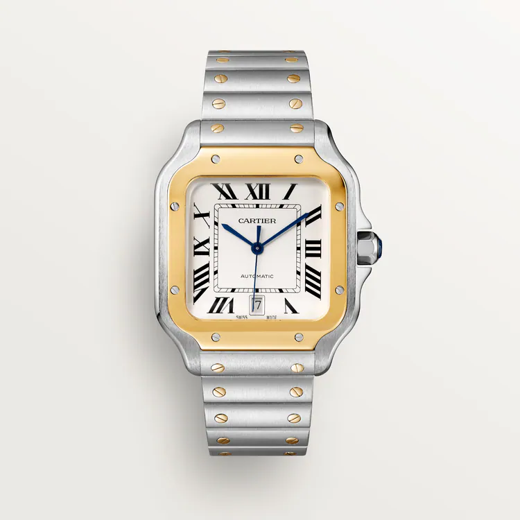 [2026 Mirror Grade]SANTOS Gold Mix 39mm