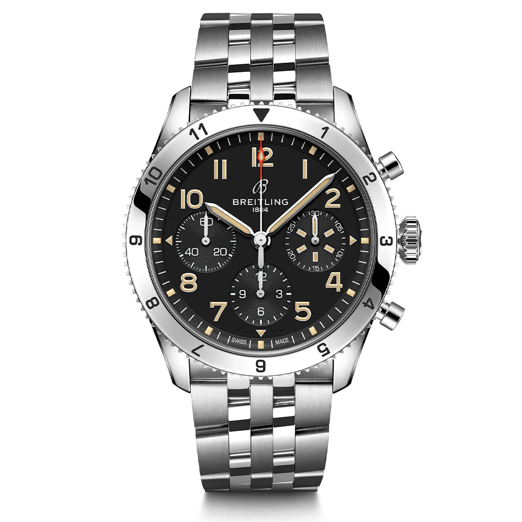 [2026 Mirror Grade]Classic AVI Chronograph 42 P-51 Mustang A233803A1B1A1