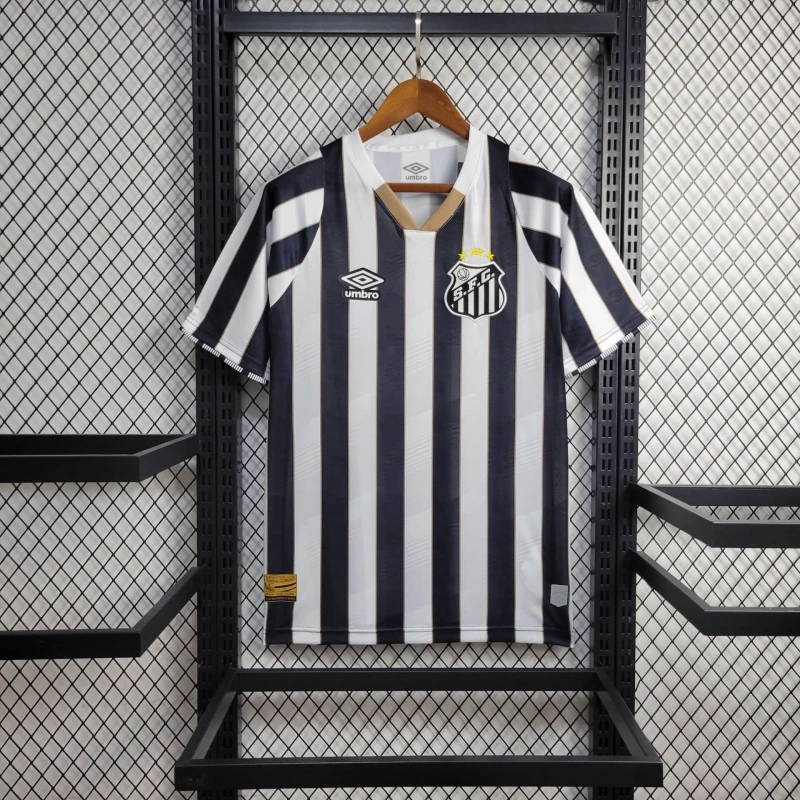 Santos FC Soccer Jersey Away Custom Shirt 2024
