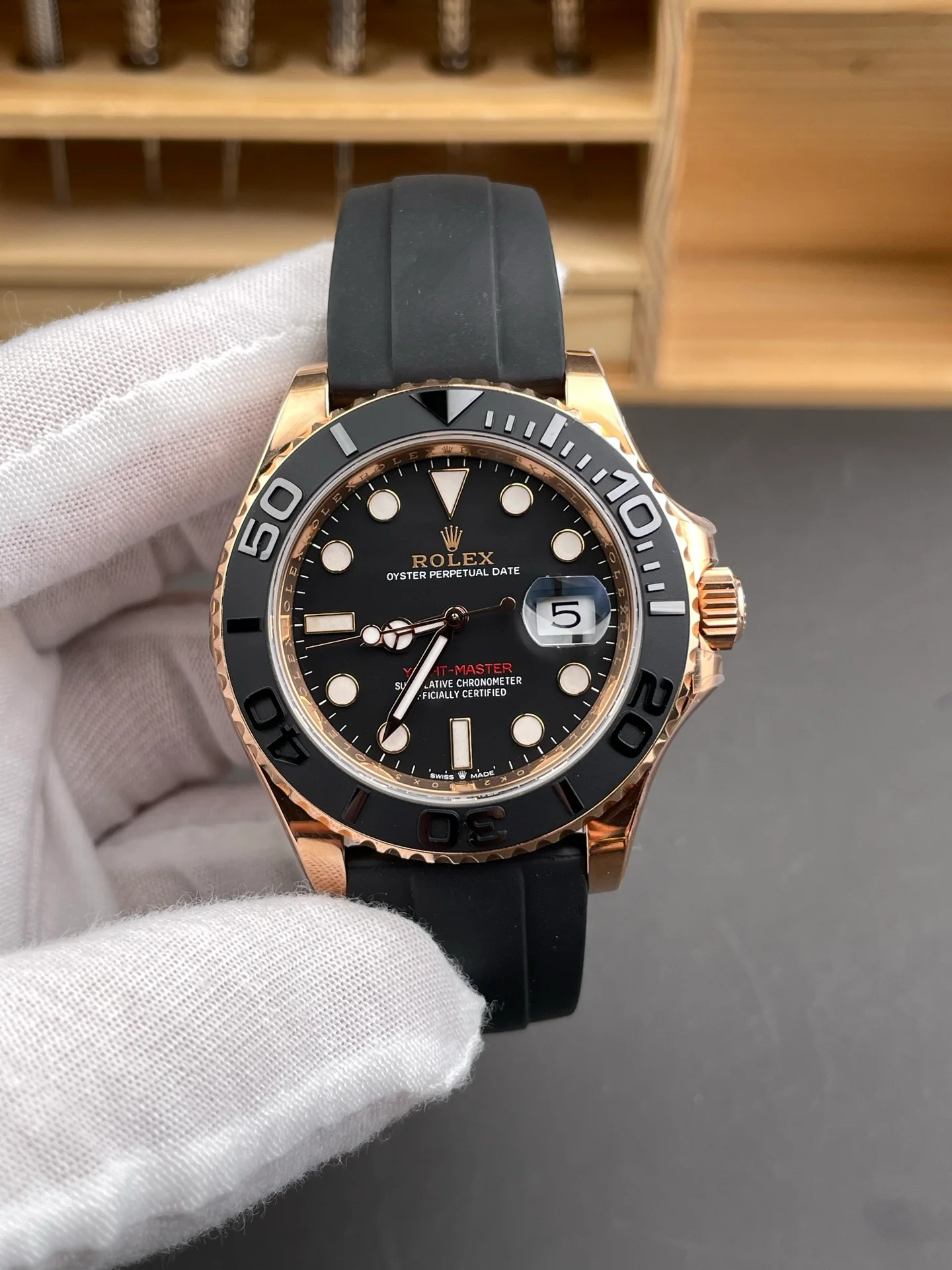 Rose Gold Yacht-Master