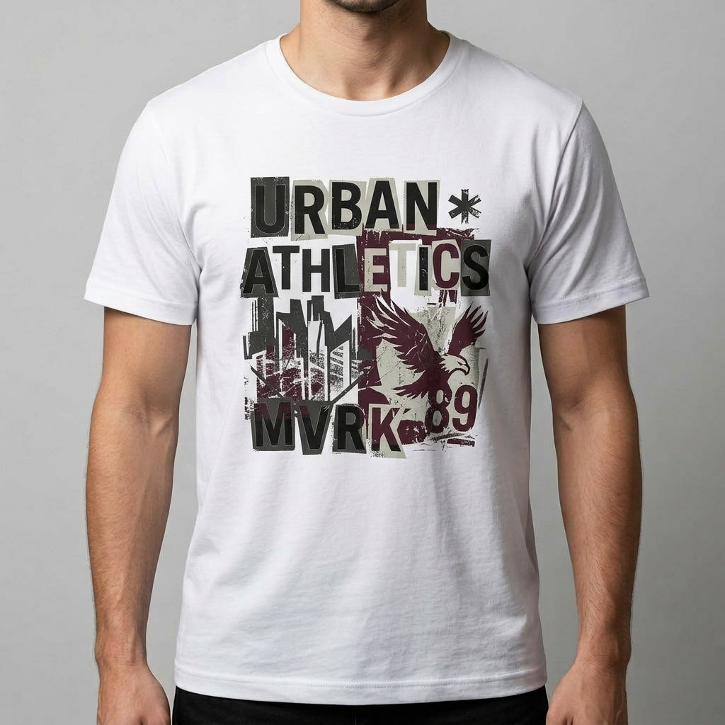City Varsity Tee, Vintage Athletic Graphic T-Shirt, Unisex Streetwear Shirt CityTee7