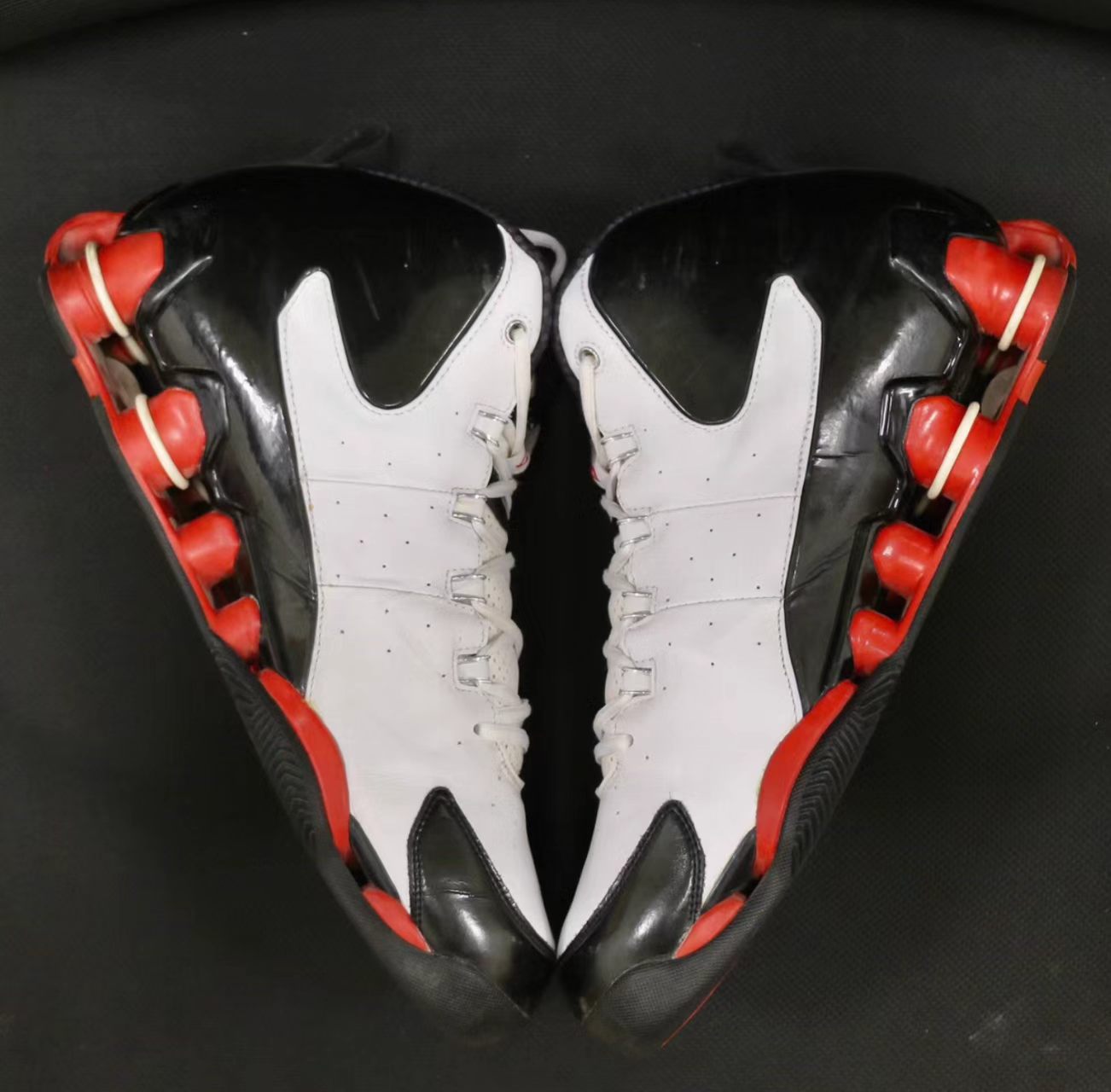 Nike Shox VC 3 White Black Varsity Red