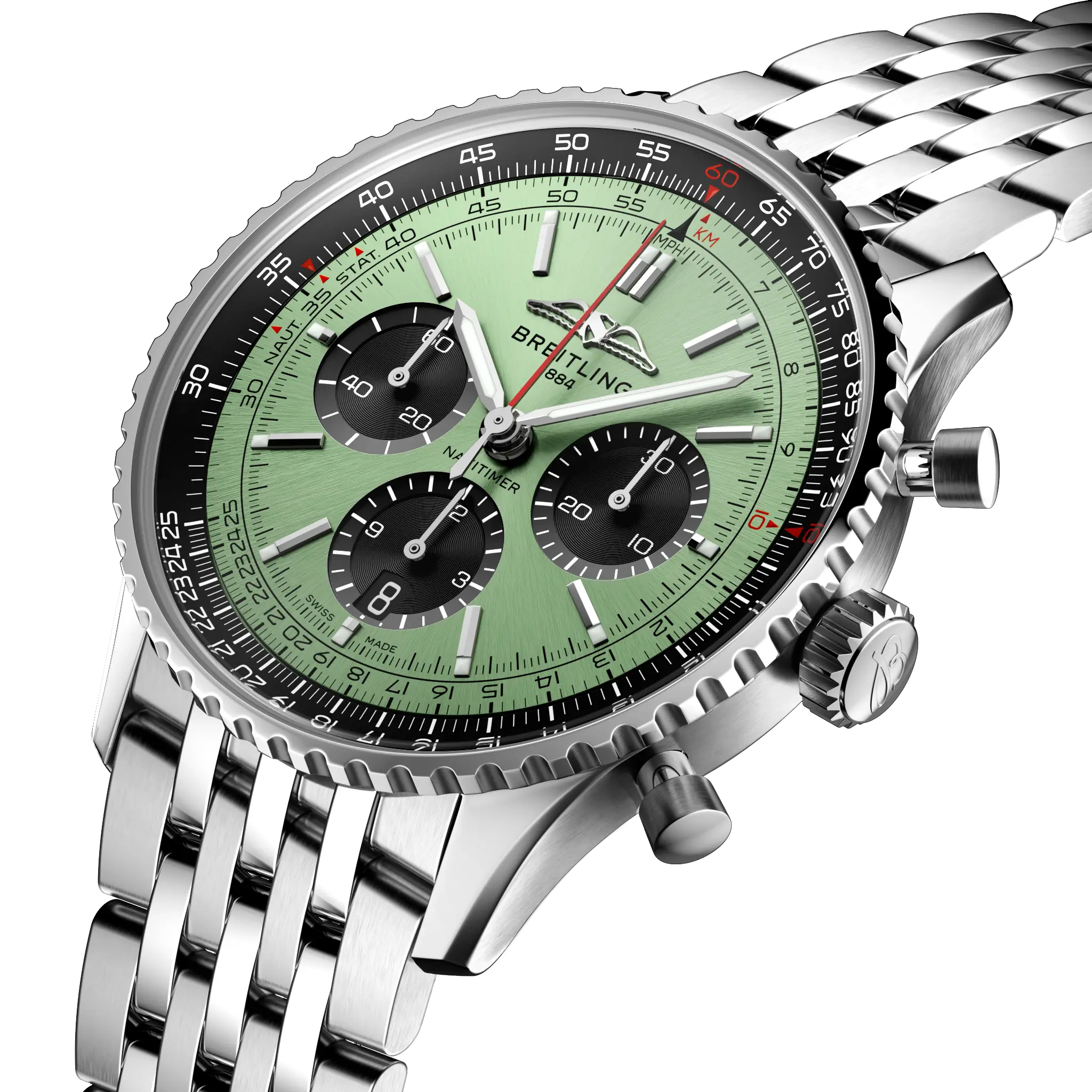 [2026 Mirror Grade]Breitling Navitimer B01 Chronograph 43mm AB0138241L1A1