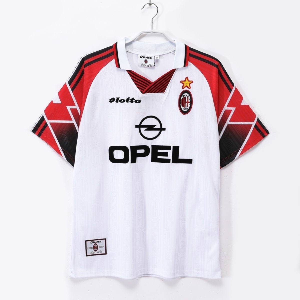 AC Milan Retro Soccer Jersey Away Custom Shirt 1997/98