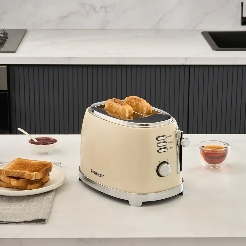 Grille-Pain Homend Vintage Breadfast 1527H – Crème