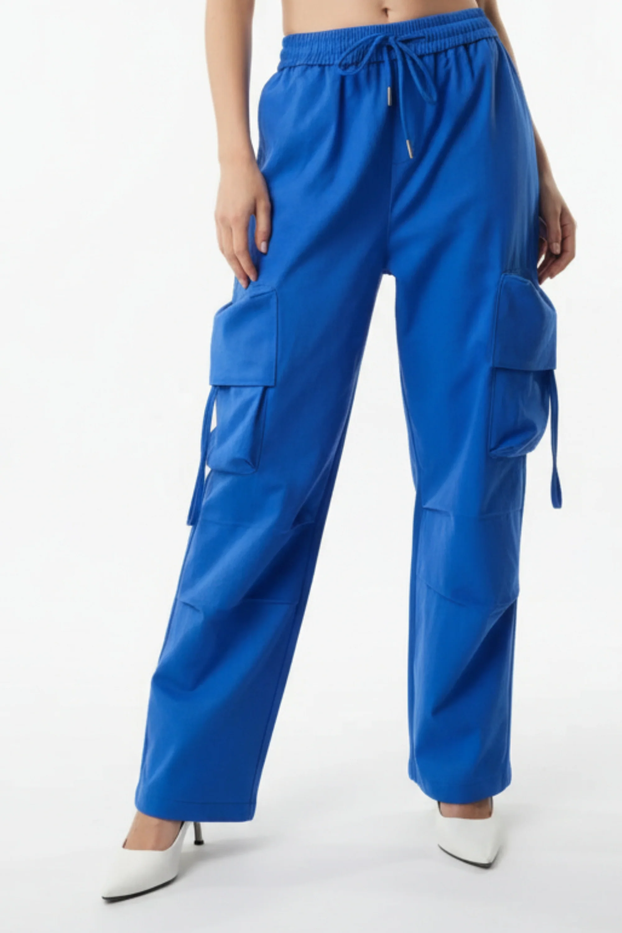 Skyline Blue Cargo Pants