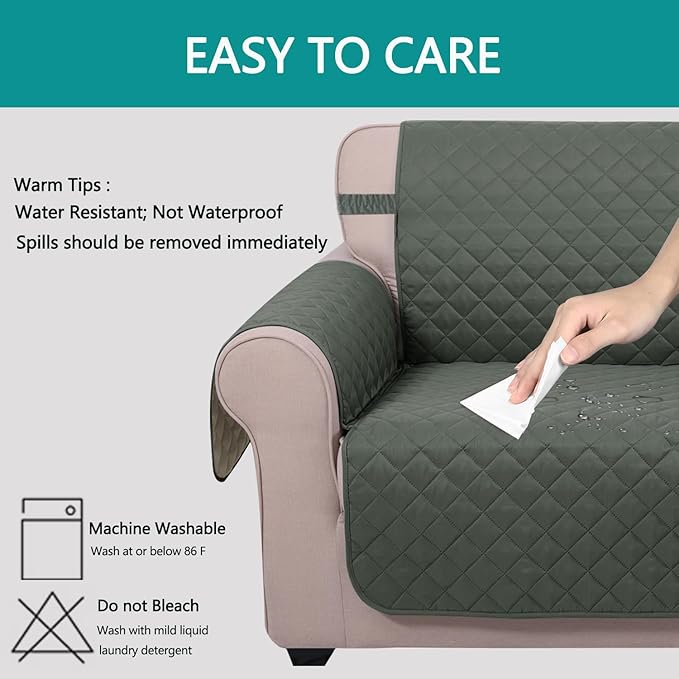 WARMWEAVE Reversible Sofa Cover Couch Cover for Dogs
