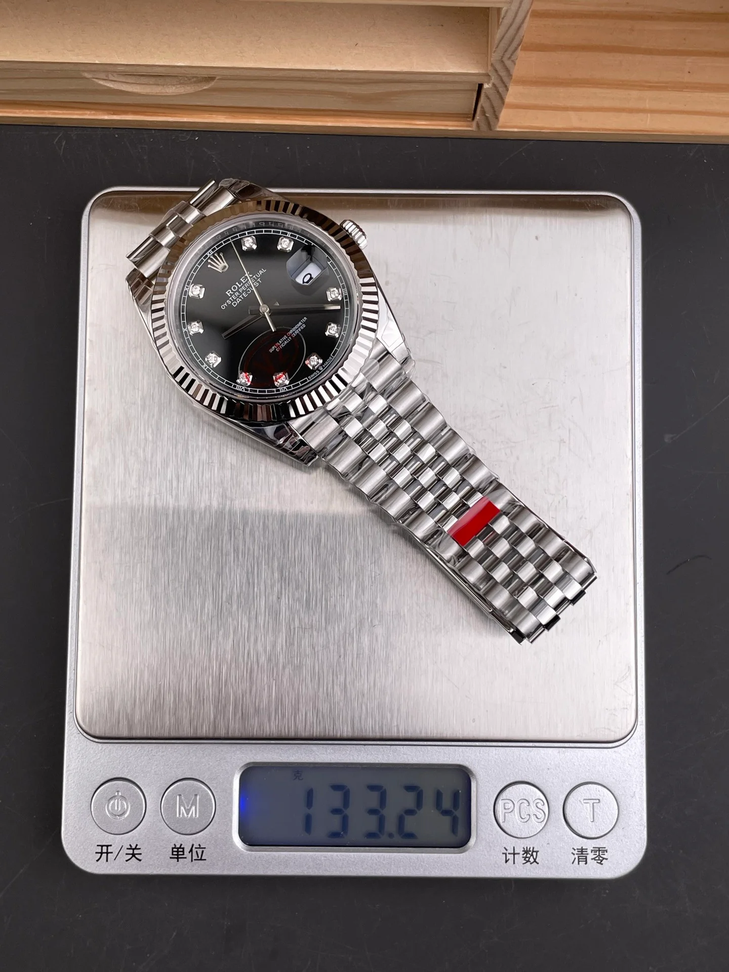 Black Diamond Dial Datejust V2 Version