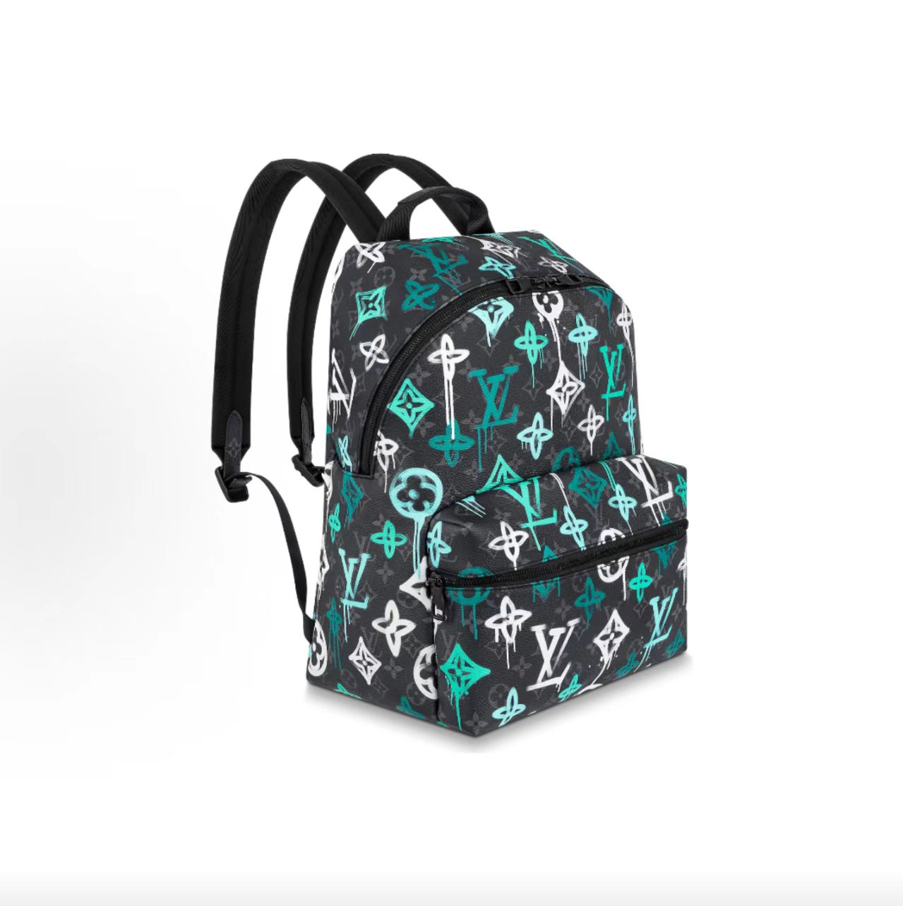 Louis Vuitton Discovery PM Backpack Graffiti Green Monogram