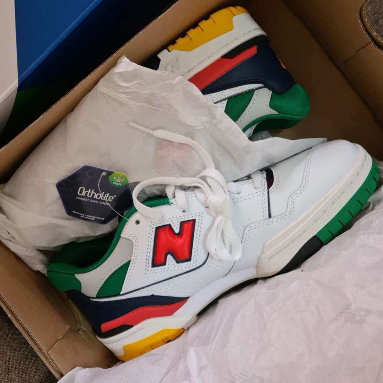 New Balance 550 'Oak Leaf Green Red'