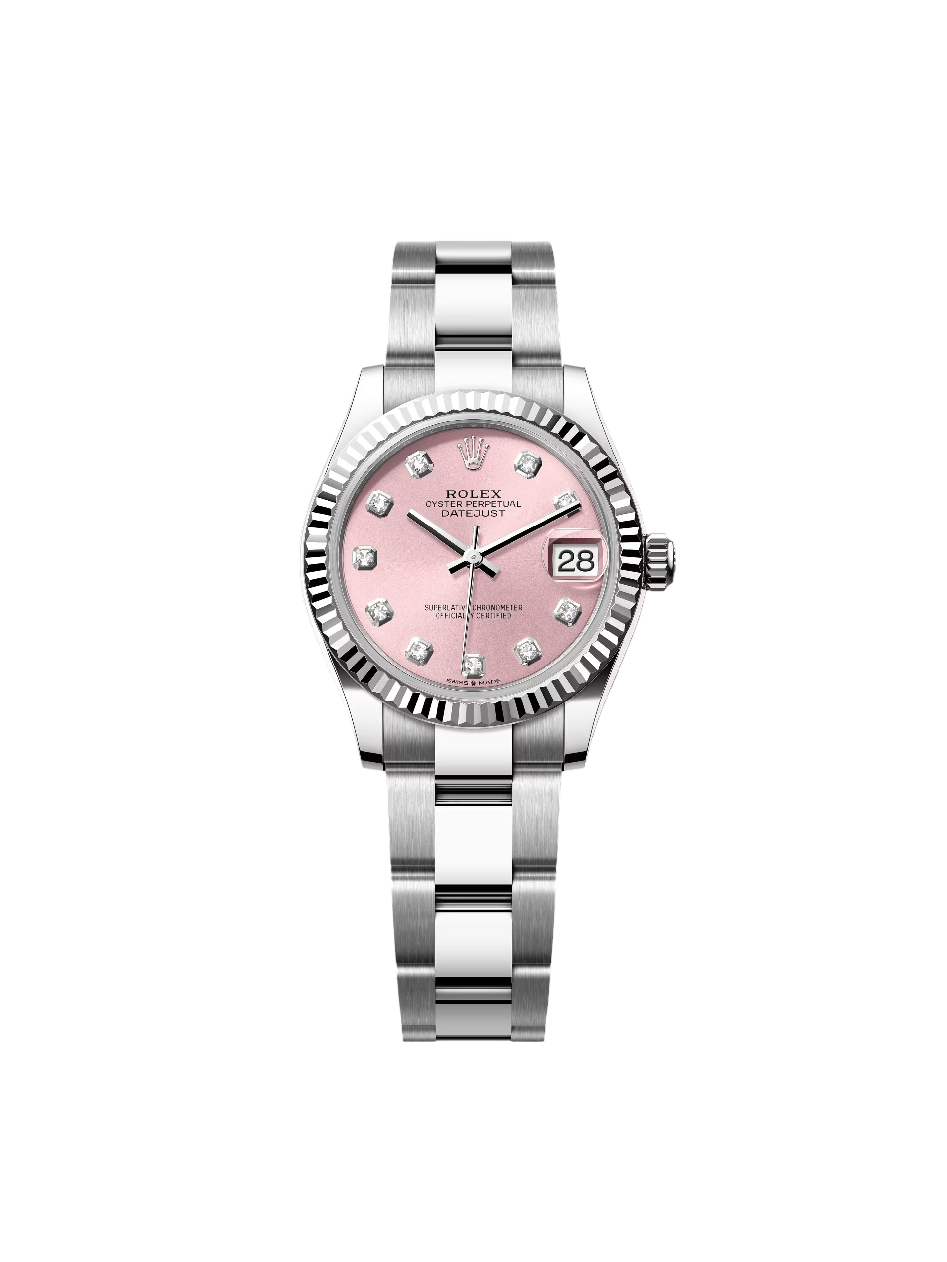 [2026 Mirror Grade]RLX Datejust m278274-0031/0032 Pink 31mm Dial Oyster Watch
