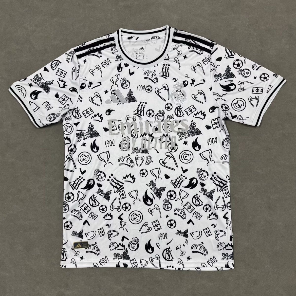 Real Madrid Soccer Jersey Pre-Match Custom Shirt 2025/26