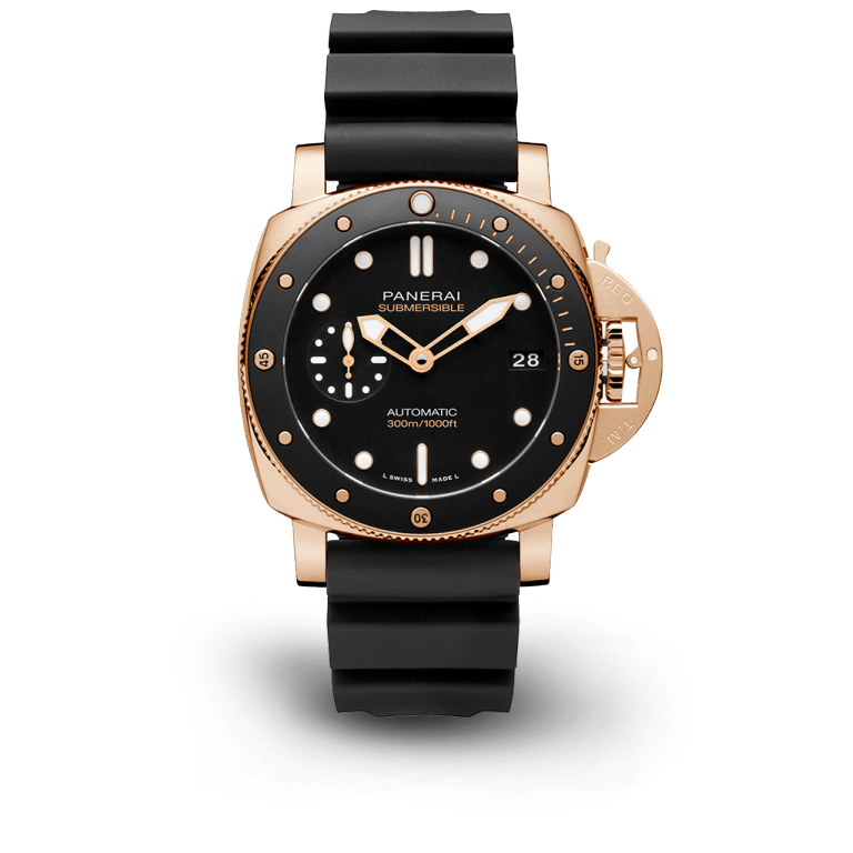 [2026 Mirror Grade]Submersible Black Goldtech™ 42mm