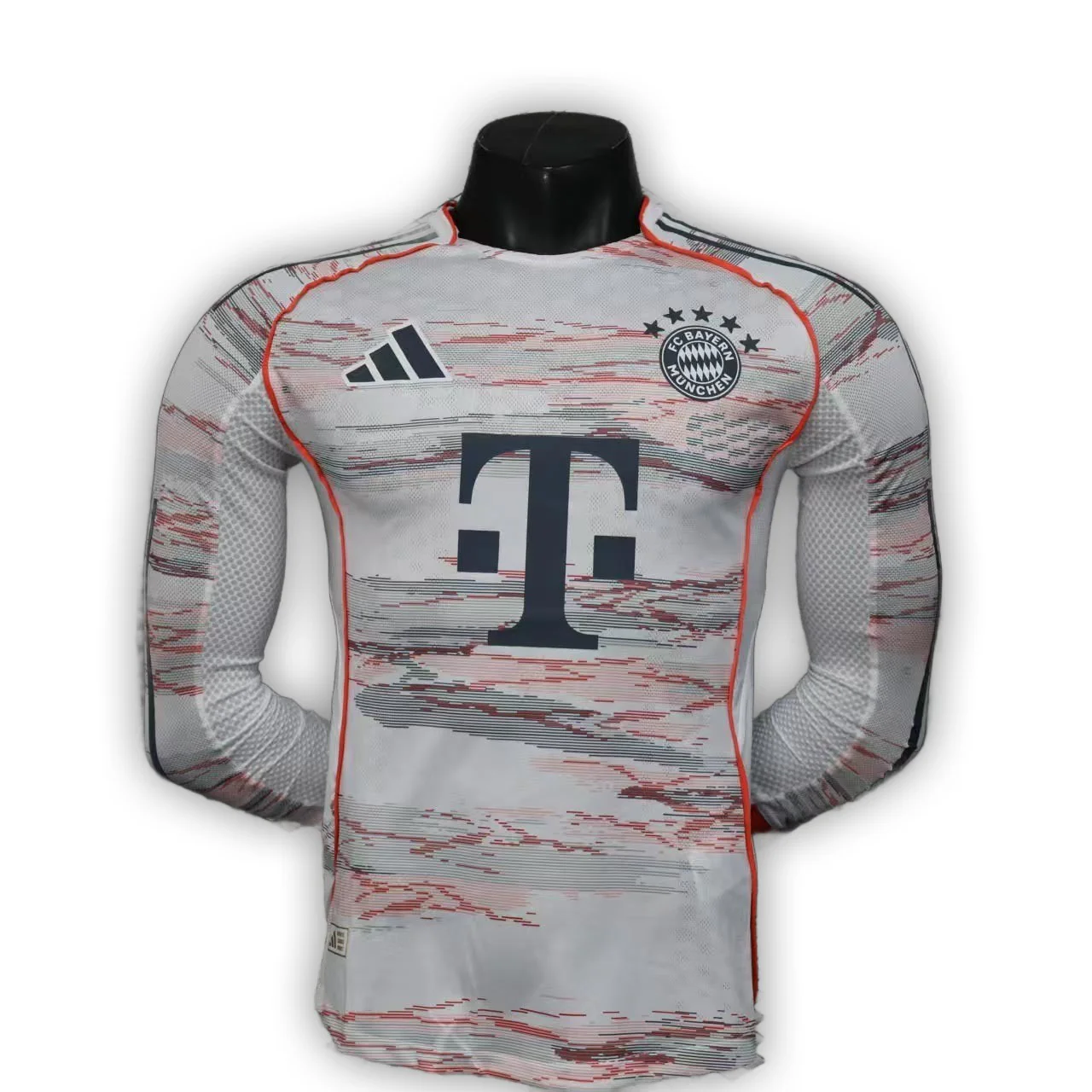 Bayern Munich 2025/26 Away Long Sleeve Player Version